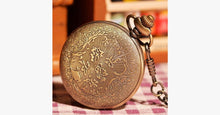 Load image into Gallery viewer, Vintage Gold Half Hunter Pocket Watch - FREE SHIP DEALS