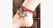 Load image into Gallery viewer, Red Vine Anklet