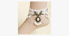 Load image into Gallery viewer, White Pearl Anklet - FREE SHIP DEALS