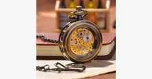 Load image into Gallery viewer, Royal London Antique Gold Pocket Watch