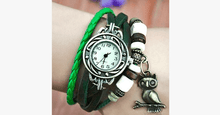 Load image into Gallery viewer, Owl Vintage Wrap Watch - FREE SHIP DEALS