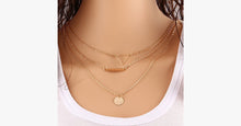 Load image into Gallery viewer, Vintage Hollow out Triangle Layer Necklace - FREE SHIP DEALS