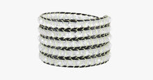 Load image into Gallery viewer, White Leopard Wrap Bracelet - FREE SHIP DEALS