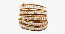 Load image into Gallery viewer, Topaz Crystal Wrap Bracelet
