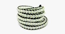 Load image into Gallery viewer, White Leopard Wrap Bracelet - FREE SHIP DEALS