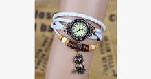Load image into Gallery viewer, Owl Vintage Wrap Watch - FREE SHIP DEALS