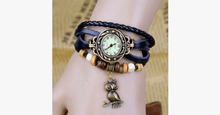 Load image into Gallery viewer, Owl Vintage Wrap Watch - FREE SHIP DEALS