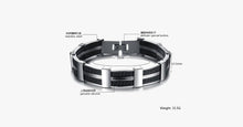 Load image into Gallery viewer, Dark Maze Stainless Steel Men's Bracelet - FREE SHIP DEALS