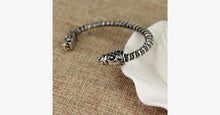 Load image into Gallery viewer, Two Headed Wolf Cuff Bangle - FREE SHIP DEALS