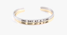 Load image into Gallery viewer, One Day At A Time Engraved Bangle - FREE SHIP DEALS