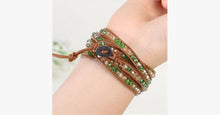 Load image into Gallery viewer, August Peridot Wrap Bracelet - FREE SHIP DEALS