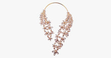 Load image into Gallery viewer, Chunky Crystal Flower Choker Necklace - FREE SHIP DEALS