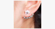 Load image into Gallery viewer, Flower Crystal Stud Earrings - FREE SHIP DEALS