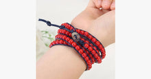 Load image into Gallery viewer, Royal Red Wrap Bracelet