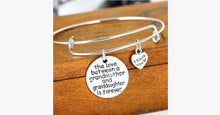 Load image into Gallery viewer, Grandmother and Granddaughter Forever Thankful Charm Bangle - FREE SHIP DEALS