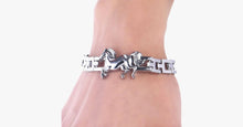 Load image into Gallery viewer, Punk Horse Stainless Steel Charm Bracelet - FREE SHIP DEALS