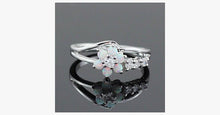 Load image into Gallery viewer, Flower Fire Opal Ring - FREE SHIP DEALS