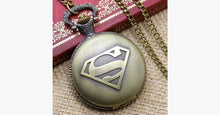 Load image into Gallery viewer, Superman Pocket Watch