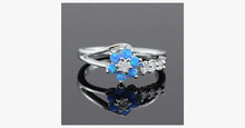 Load image into Gallery viewer, Flower Fire Opal Ring - FREE SHIP DEALS