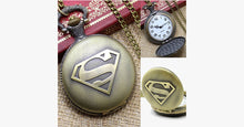 Load image into Gallery viewer, Superman Pocket Watch