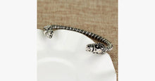 Load image into Gallery viewer, Two Headed Wolf Cuff Bangle - FREE SHIP DEALS