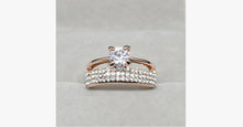 Load image into Gallery viewer, Austrian Crystal Double Band Ring - FREE SHIP DEALS