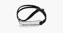 Load image into Gallery viewer, Mother Love Daughter Leather Strap Bracelet - FREE SHIP DEALS