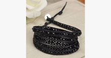 Load image into Gallery viewer, Midnight Crystal Beads