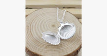 Load image into Gallery viewer, Open Shell Locket Pendant - FREE SHIP DEALS