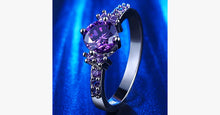 Load image into Gallery viewer, Purple Amethyst Ring - FREE SHIP DEALS