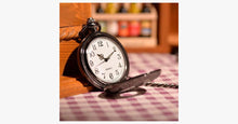 Load image into Gallery viewer, Classic Black Pocket Watch - FREE SHIP DEALS