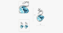 Load image into Gallery viewer, Swan Pendant set
