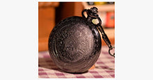 Load image into Gallery viewer, Classic Black Pocket Watch - FREE SHIP DEALS