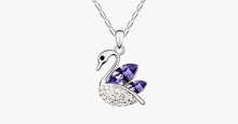 Load image into Gallery viewer, Swan Silver Plated Pendant