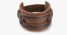 Load image into Gallery viewer, Leather Wide Cuff Bracelet - FREE SHIP DEALS