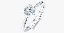 Load image into Gallery viewer, Silver Plated Crystal Ring - FREE SHIP DEALS