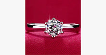 Load image into Gallery viewer, Silver Plated Crystal Ring - FREE SHIP DEALS