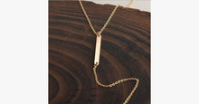 Load image into Gallery viewer, Triangle Bar Necklace
