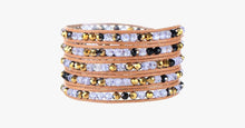 Load image into Gallery viewer, Purple Gold Wrap Bracelet - FREE SHIP DEALS