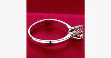 Load image into Gallery viewer, Silver Plated Crystal Ring - FREE SHIP DEALS