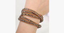 Load image into Gallery viewer, Green Crystal Wrap Bracelet - FREE SHIP DEALS
