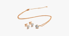 Load image into Gallery viewer, Classic One Crystal Necklace Set - FREE SHIP DEALS