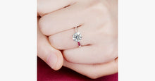 Load image into Gallery viewer, Silver Plated Crystal Ring - FREE SHIP DEALS