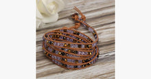 Load image into Gallery viewer, Purple Gold Wrap Bracelet - FREE SHIP DEALS