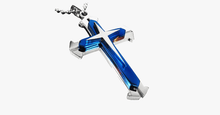 Load image into Gallery viewer, Stainless Steel Dual Tone Men's Cross Pendant