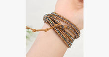 Load image into Gallery viewer, Green Crystal Wrap Bracelet - FREE SHIP DEALS