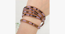 Load image into Gallery viewer, Purple Gold Wrap Bracelet - FREE SHIP DEALS