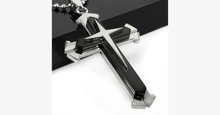 Load image into Gallery viewer, Stainless Steel Dual Tone Men's Cross Pendant