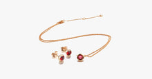 Load image into Gallery viewer, Classic One Crystal Necklace Set - FREE SHIP DEALS