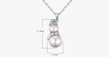 Load image into Gallery viewer, Snowman Pendant